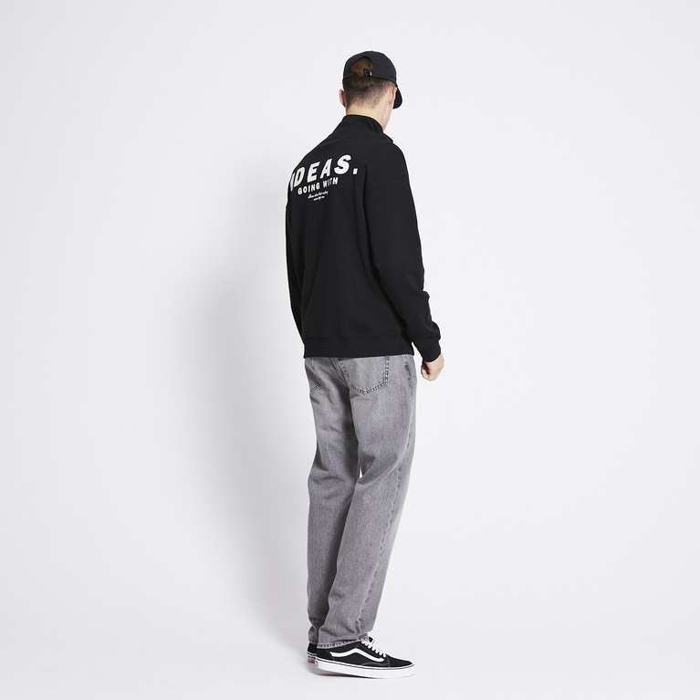 Half zip sweater "Day"